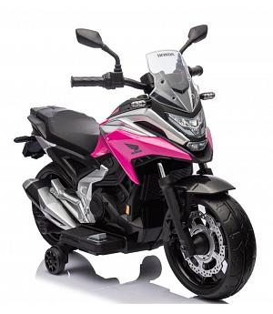 Moto eléctrica niños de 2 a 5 años, 12v, HONDA, ROSA-PINK - INDA383-RA-TR2306.CHAP